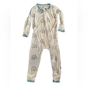 Kyte Baby Rainbow Print Kids One Piece Pajama